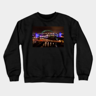 The Tyne At Night Crewneck Sweatshirt